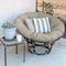 Classic Accessories Montlake Water-Resistant 50" Papasan Cushion, Heather Grey 60-538-041001-EC - alternate 8